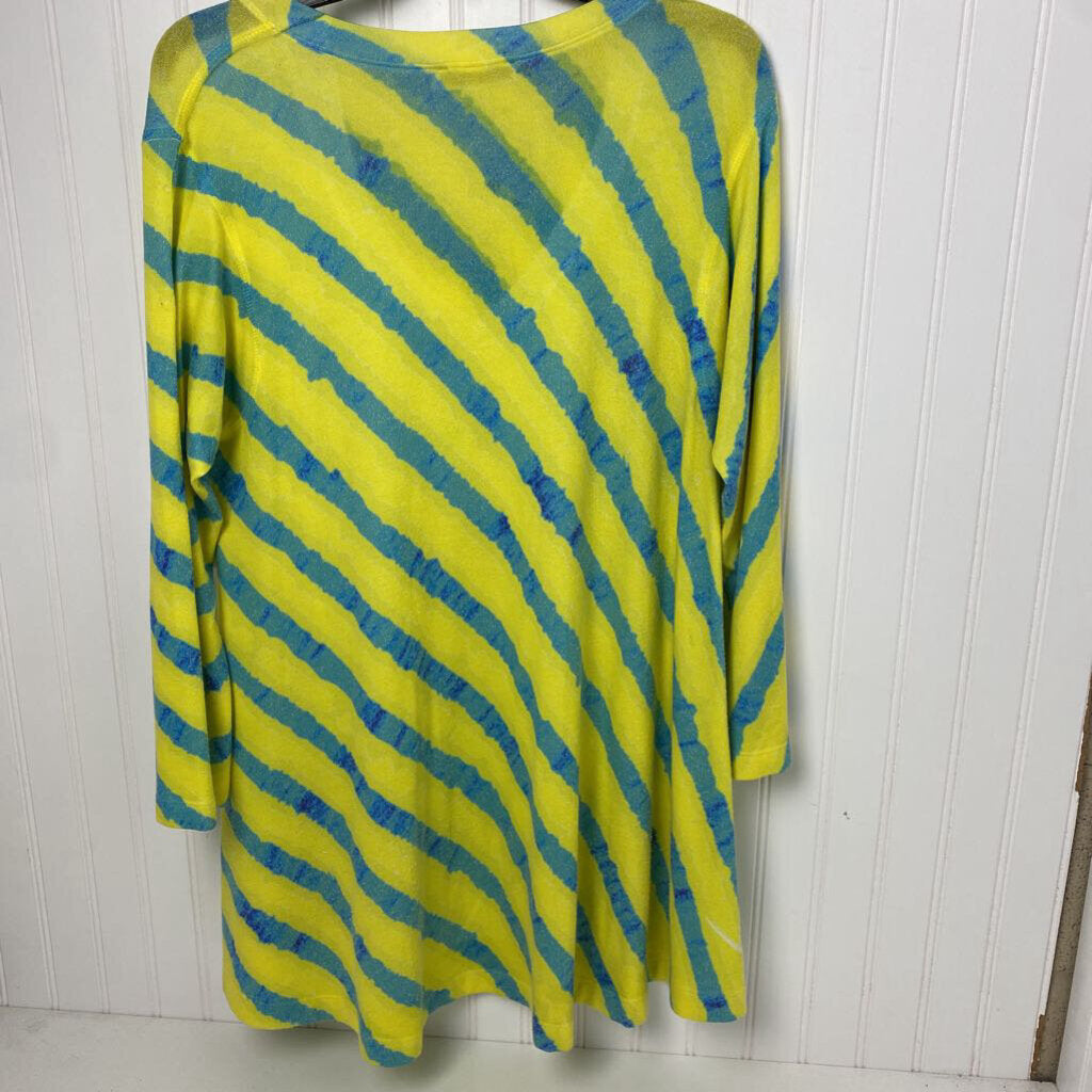 LONG SLEEVE V NECK TOP