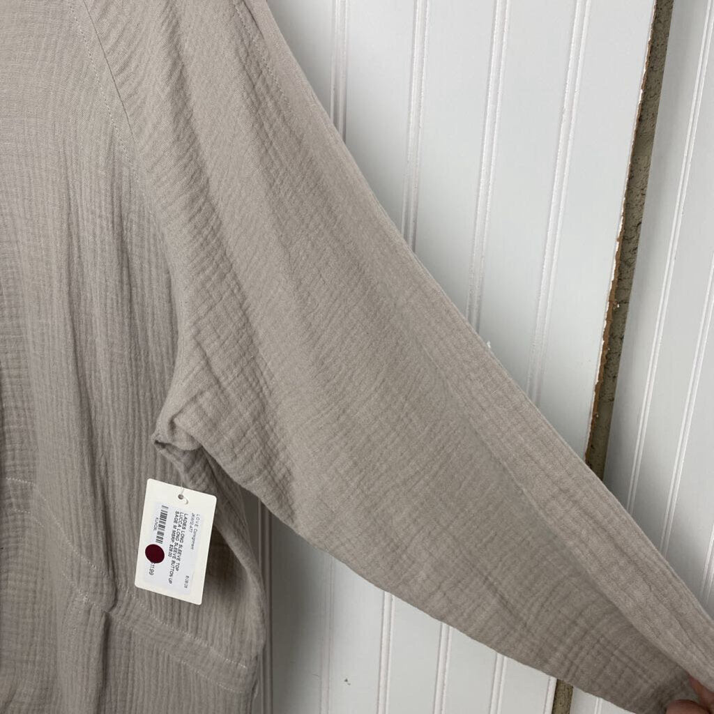 LONG SLEEVE BUTTON UP