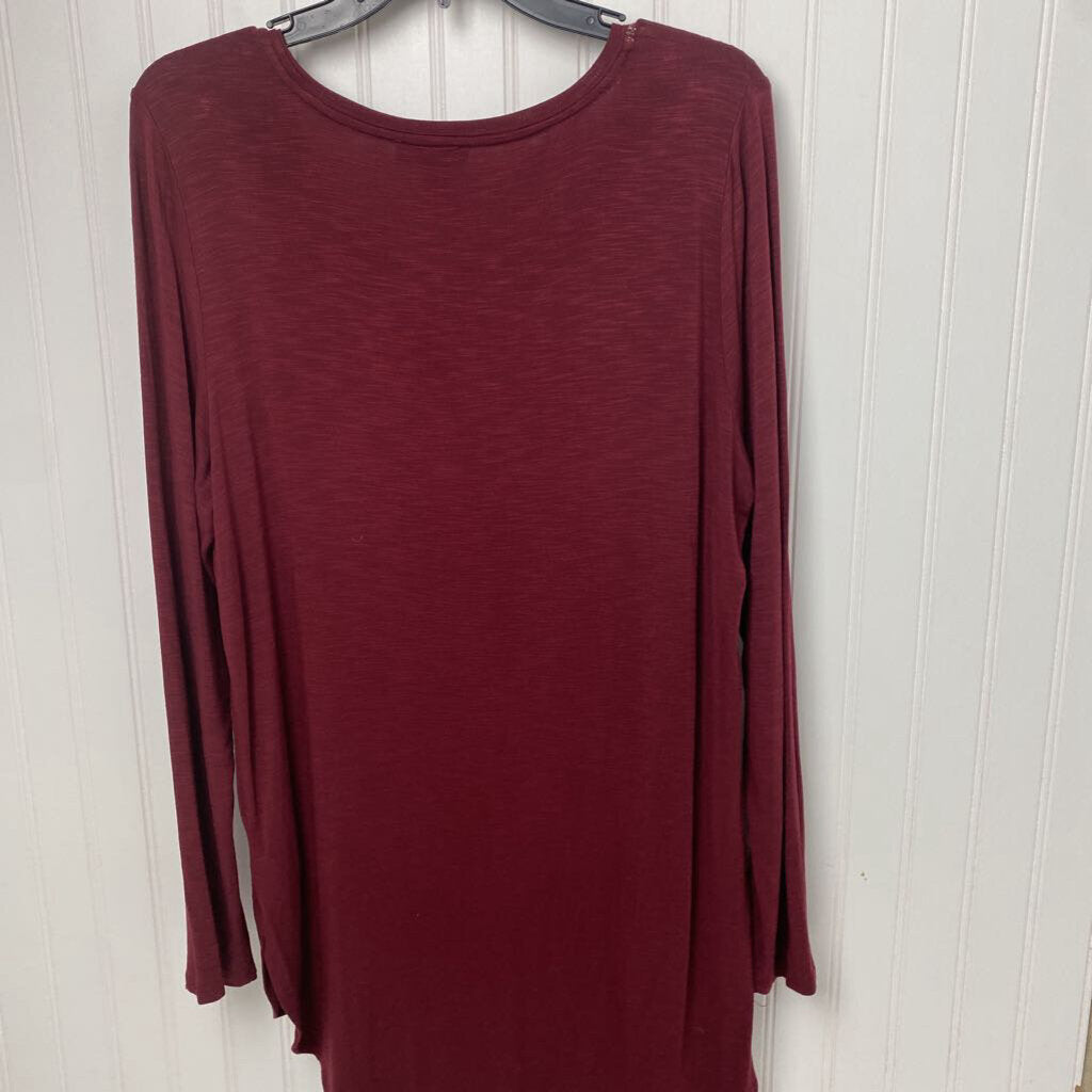 LONG SLEEVE KNIT TOP