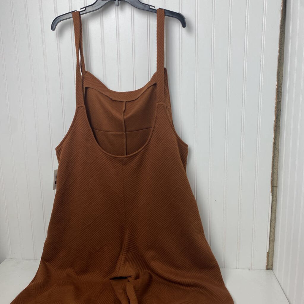 KNIT PANT ROMPER