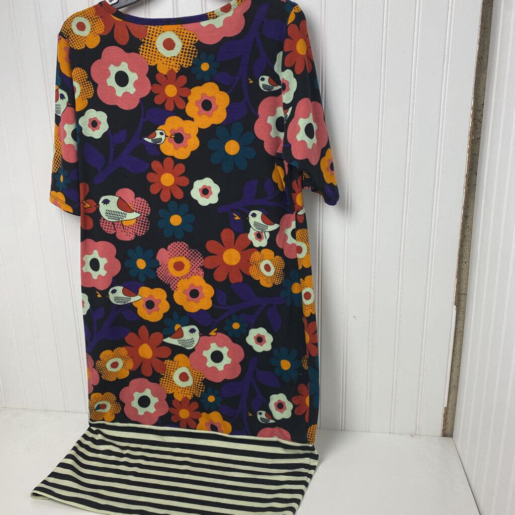 SHORT SLEEVE KNIT DRESS