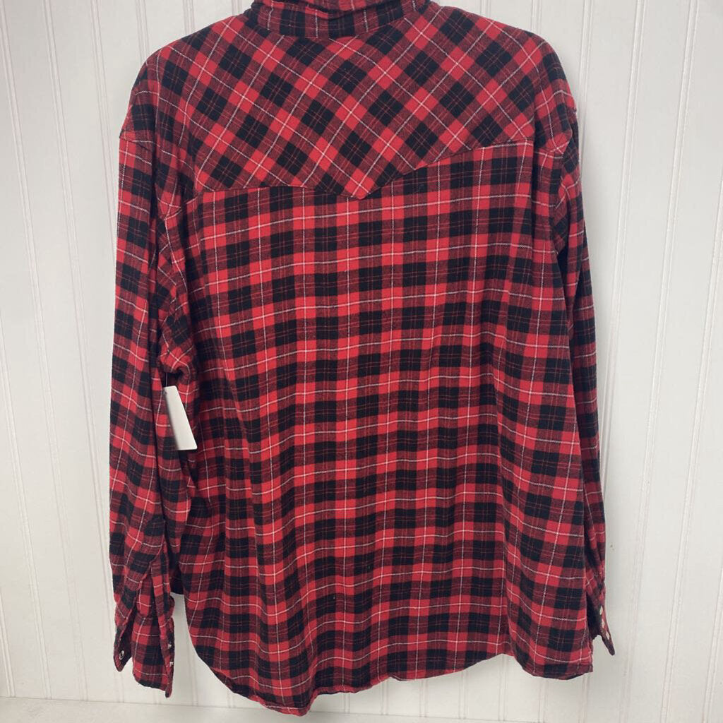 FRONT POCKETS FLANNEL