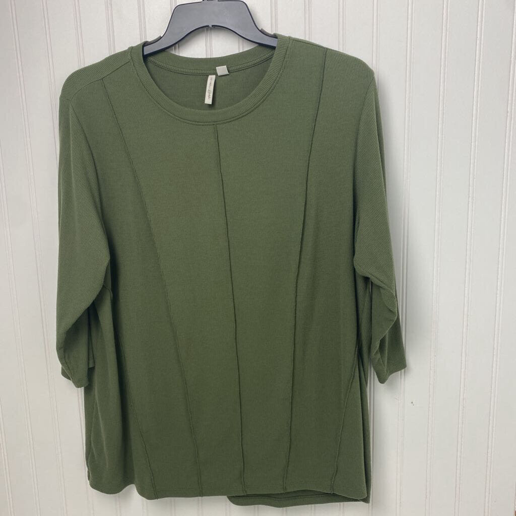 RIBBED LONG SLEEVED