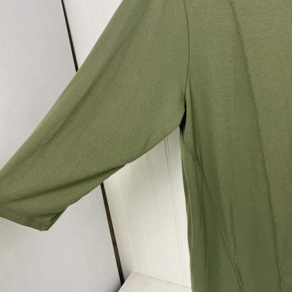 RIBBED LONG SLEEVED