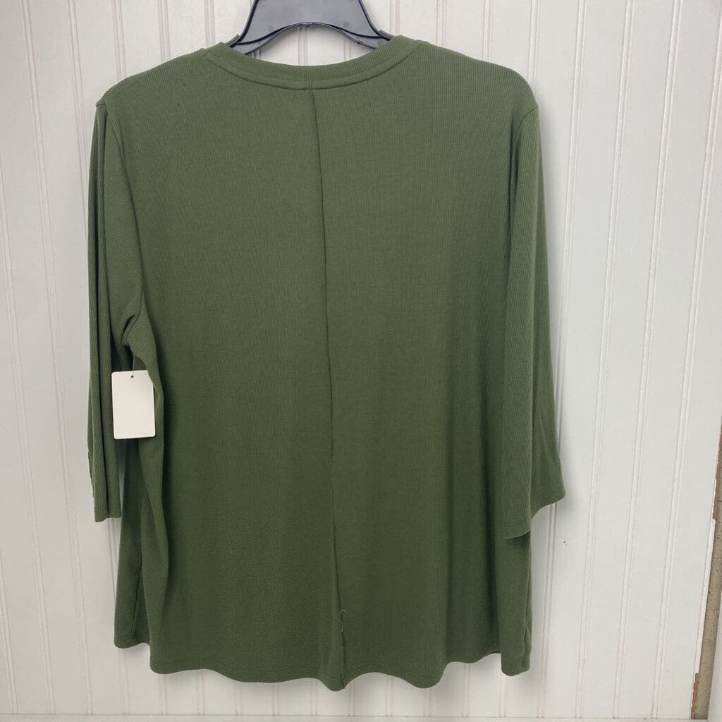 RIBBED LONG SLEEVED