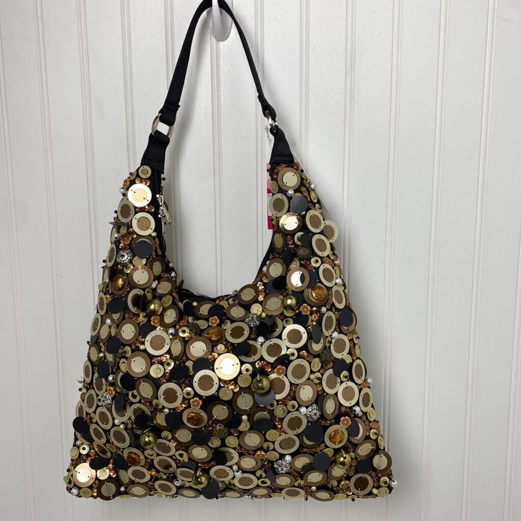 EMBELLISHED HANDBAG