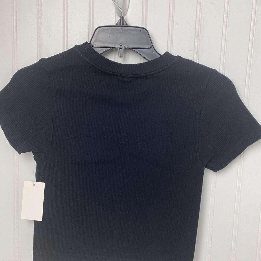 SHORT SLEEVE CROPPED TEE