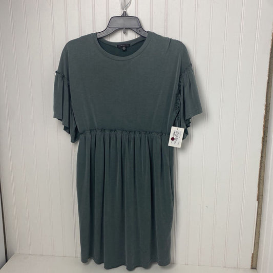 SHORT SLEEVE SHORT DRESS