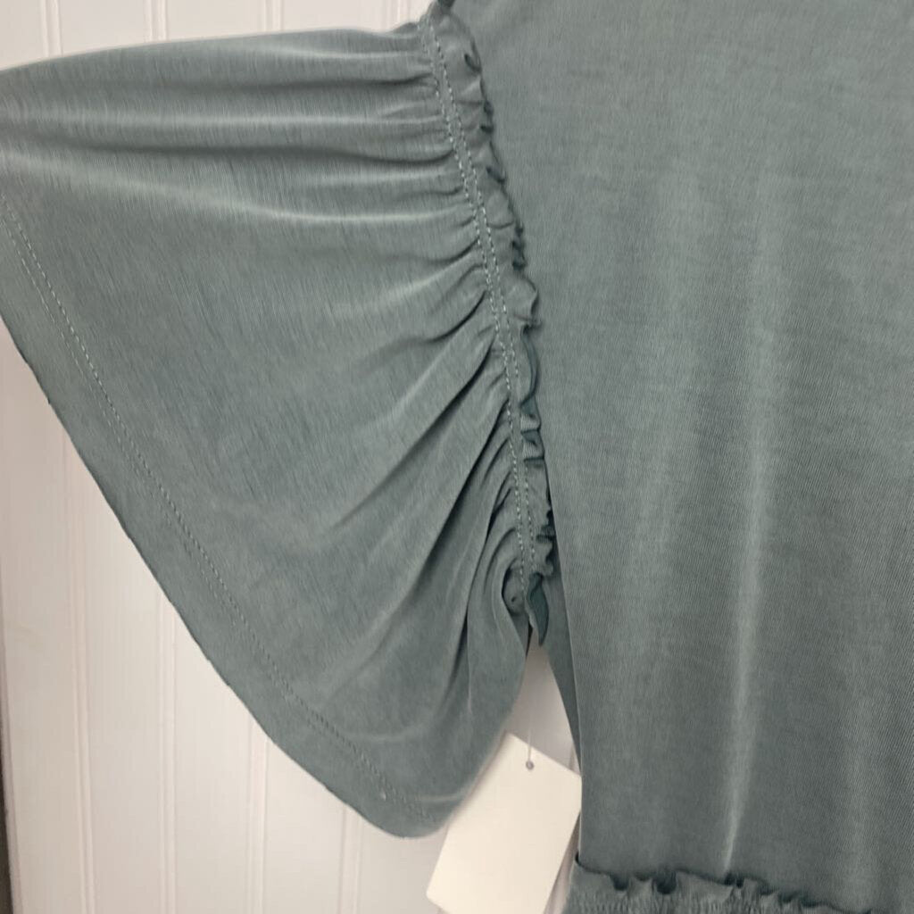 SHORT SLEEVE SHORT DRESS