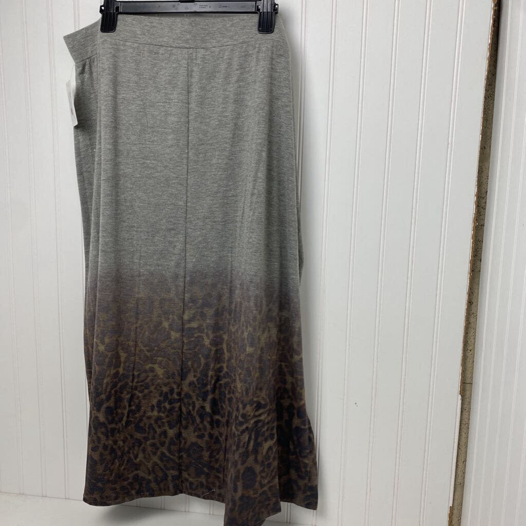 ELASTIC WAIST LONG SKIRT