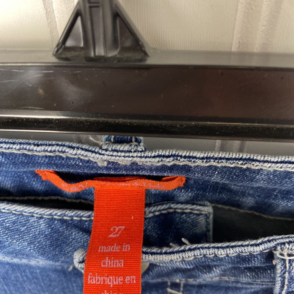 FLARED LEG JEANS