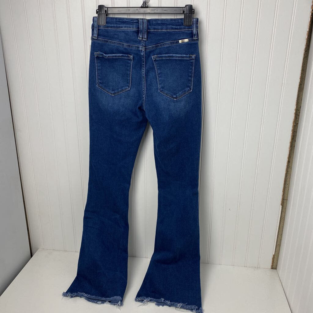 FLARED LEG JEANS