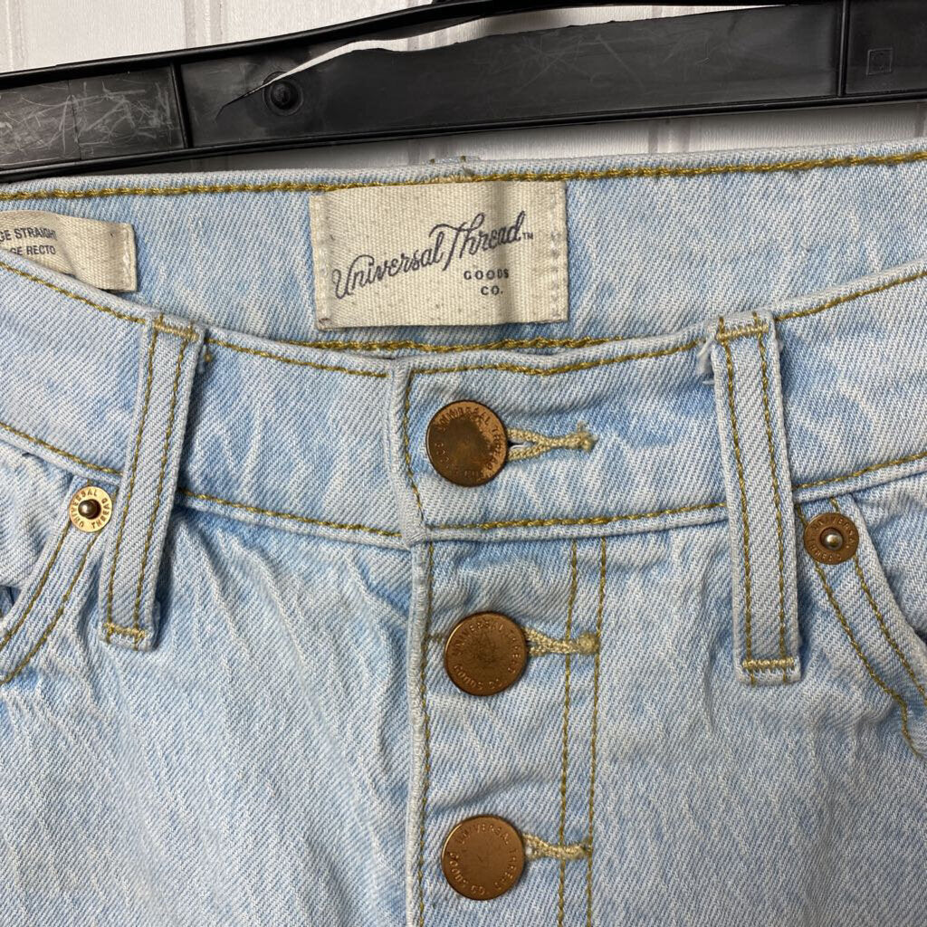 BUTTON FLY JEANS