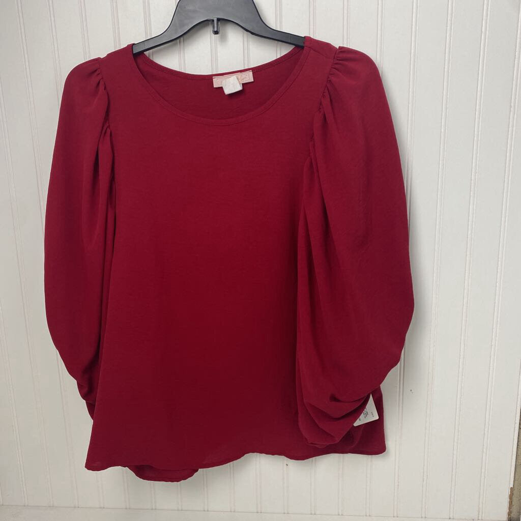 WIDE FLOWY LONG SLEEVED