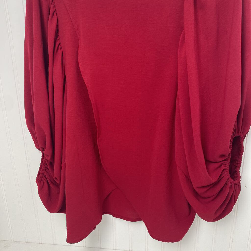 WIDE FLOWY LONG SLEEVED