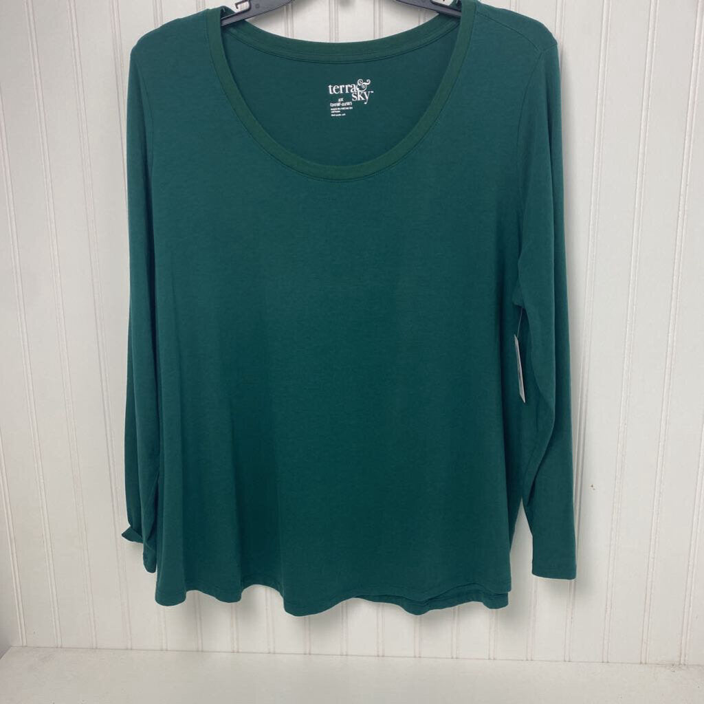 LONG SLEEVE KNIT TOP