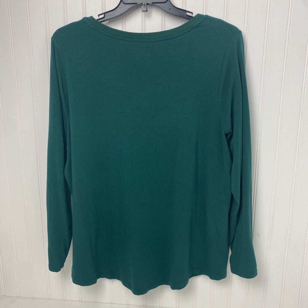 LONG SLEEVE KNIT TOP