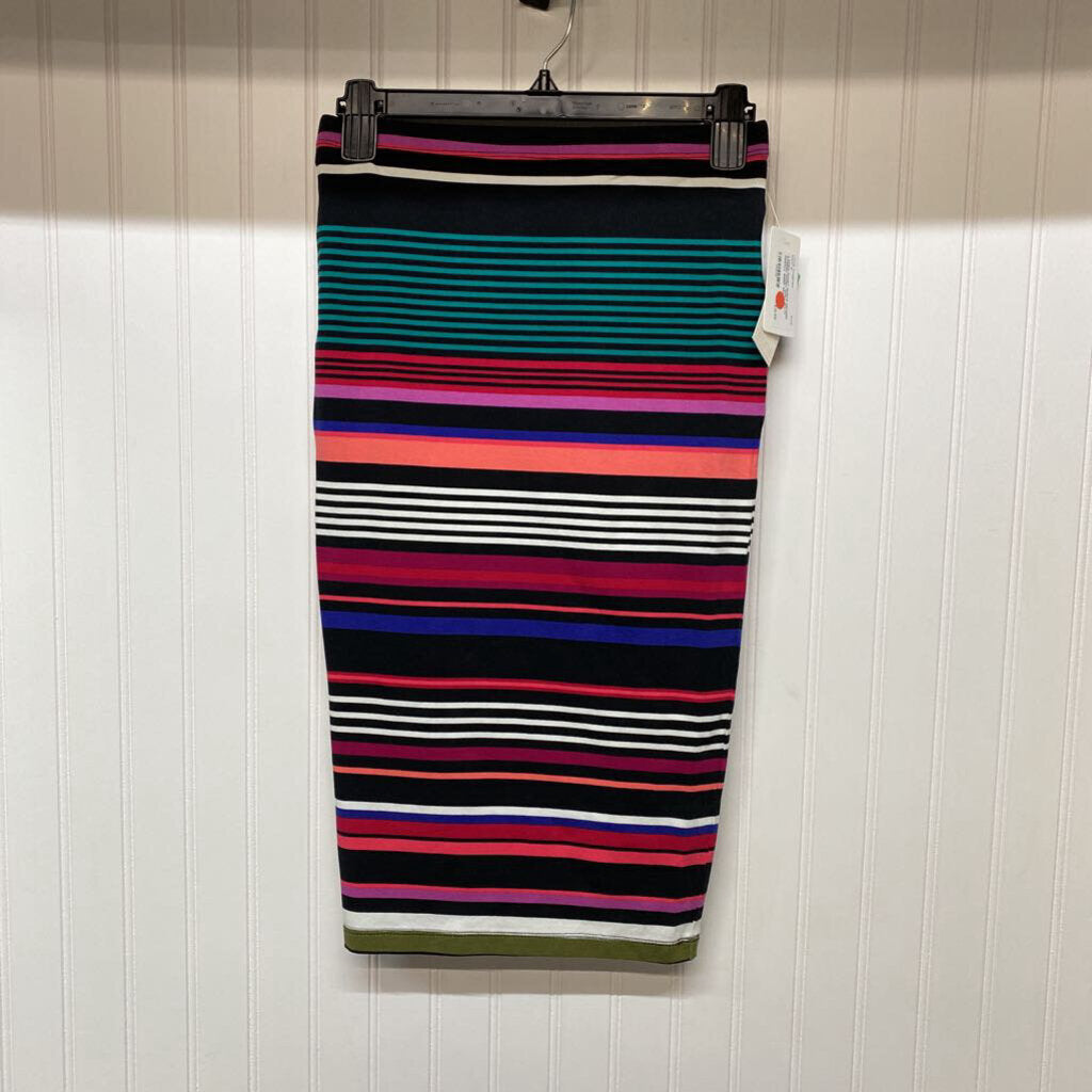 STRIPED SHORT SKIRT