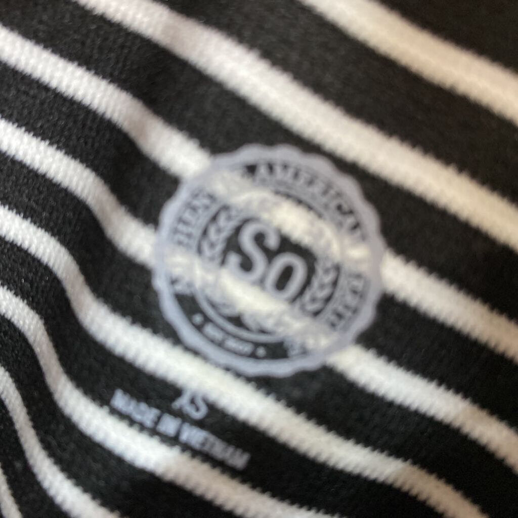 KNIT STRIPED SKIRT