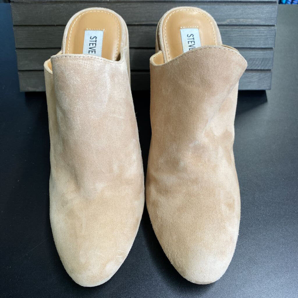 SUEDE MULES