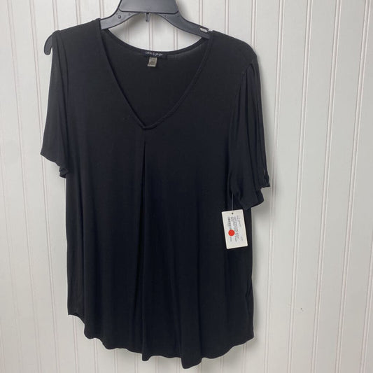SHORT SLEEVE KNIT TOP