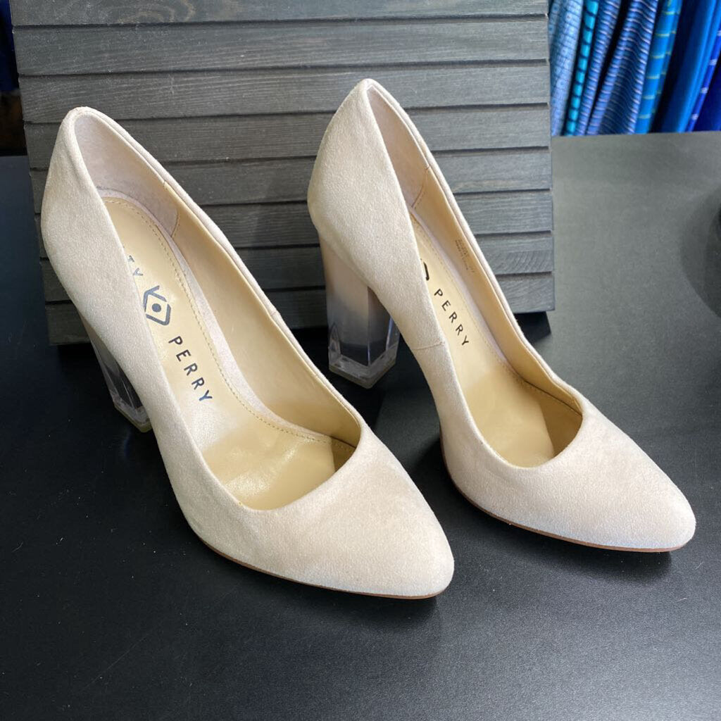 SUEDE HIGH HEELS