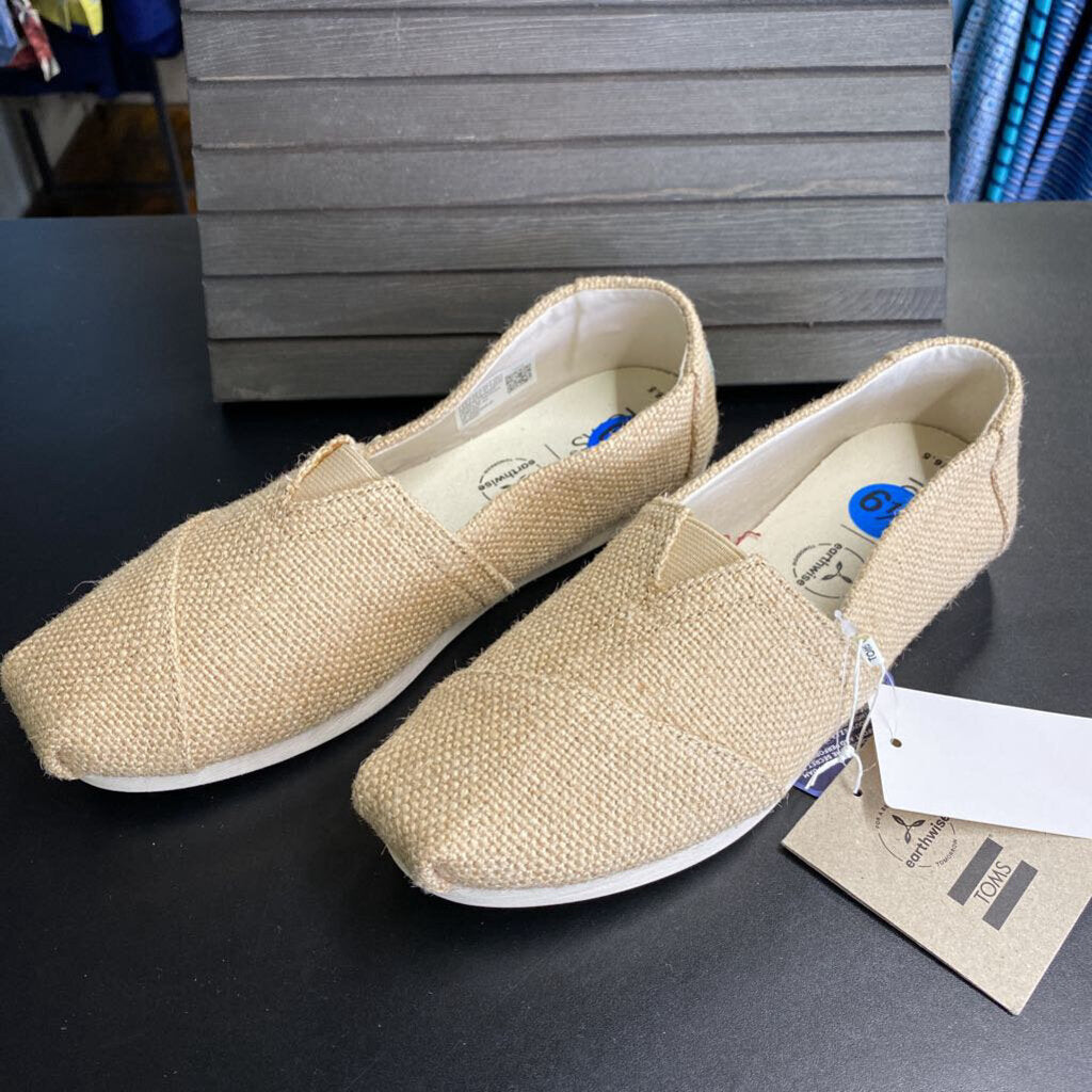 BURLAP LOAFERS