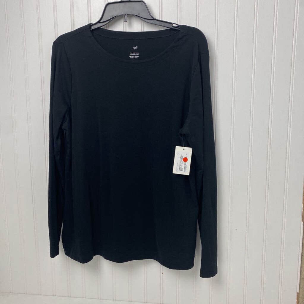*BASIC LONG SLEEVE BLACK TOP