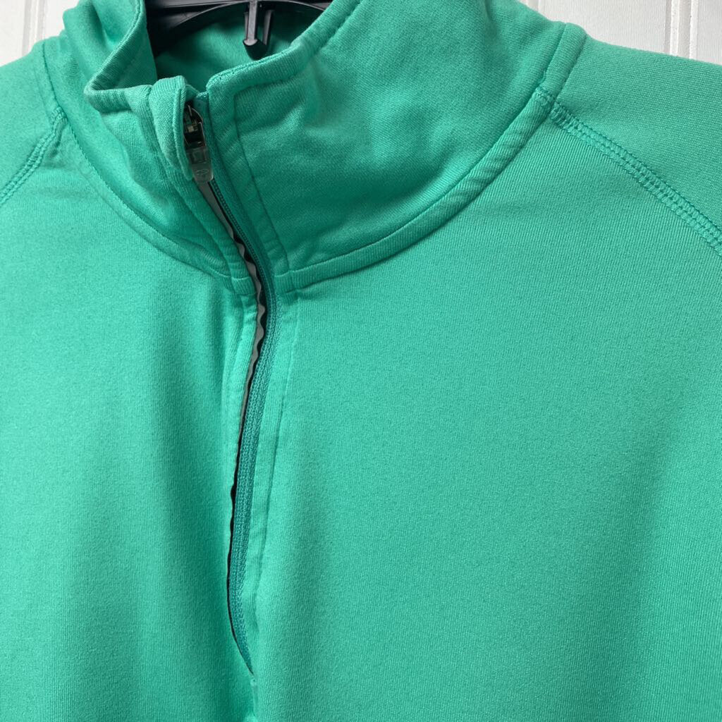 *LADIES BASIC MOCK ZIP JACKET