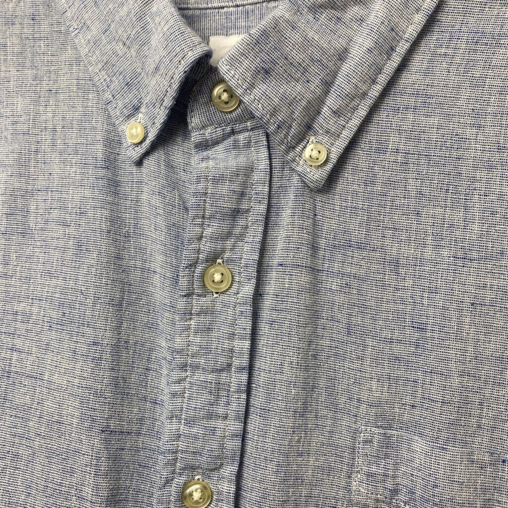 *MENS BUTTON DOWN S/S POCKET DRESS SHIRT