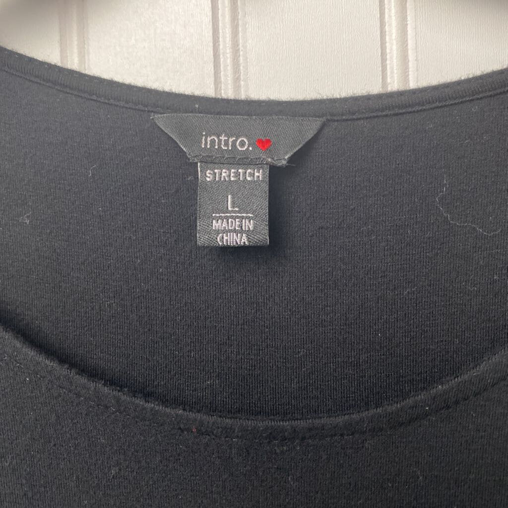 LONG SLEEVE KNIT TOP