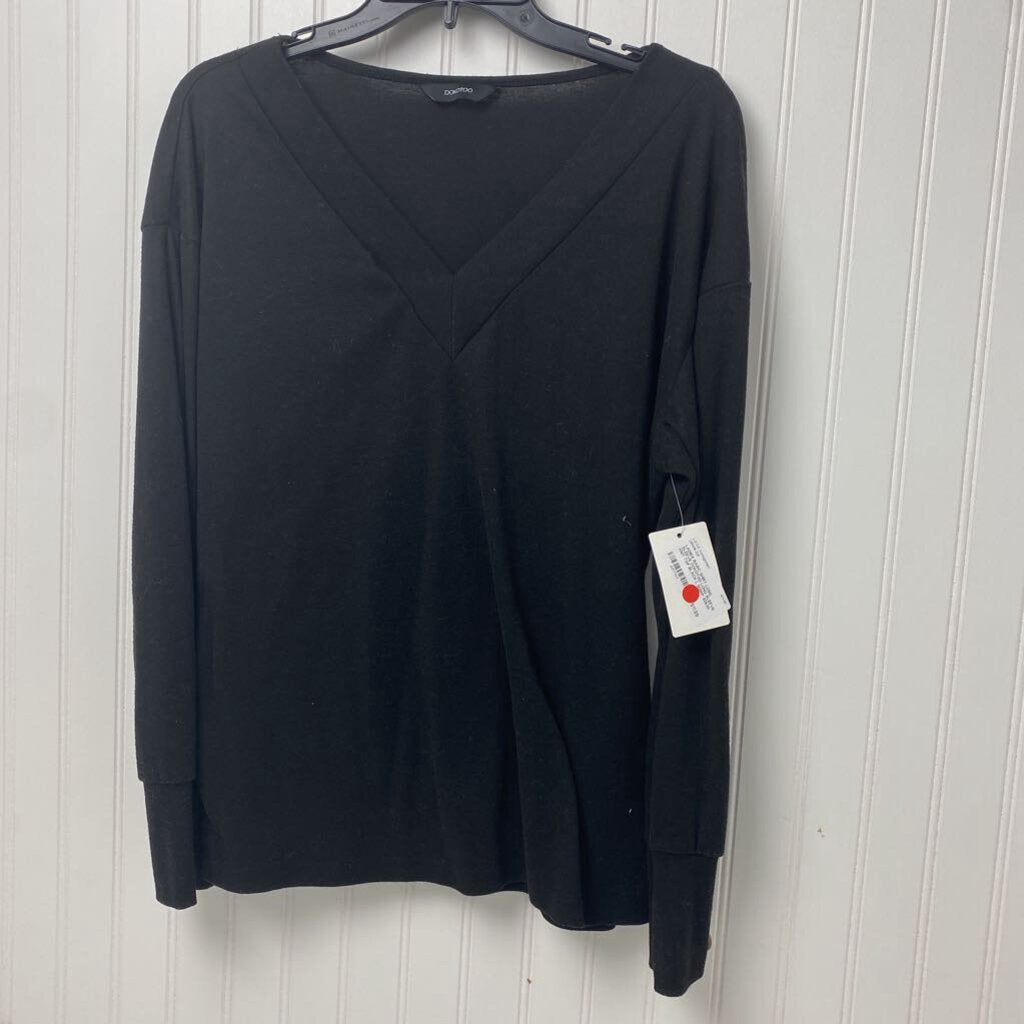LONG SLEEVE KNIT TOP