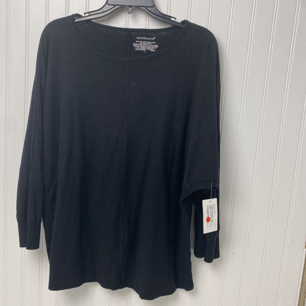 LONG SLEEVE KNIT TOP