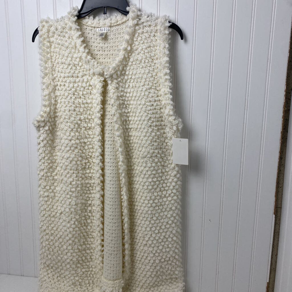 SLEEVELESS LONG VEST