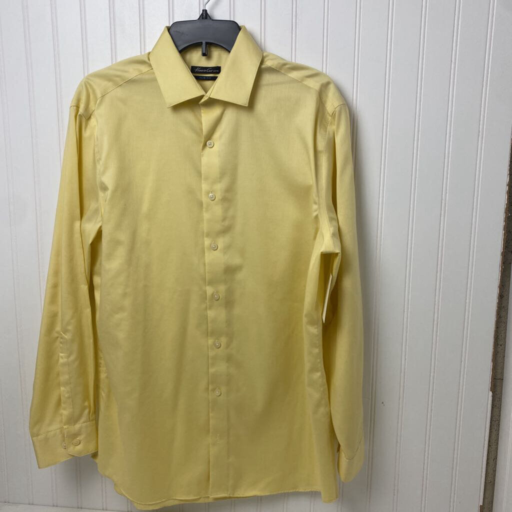*L/S KENNETH COLE DRESS SHIRT YELLOW