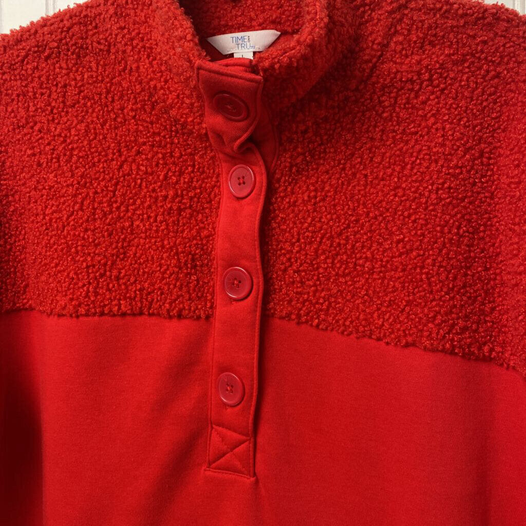 BOILED WHOOLY FLEECE PULLOVER