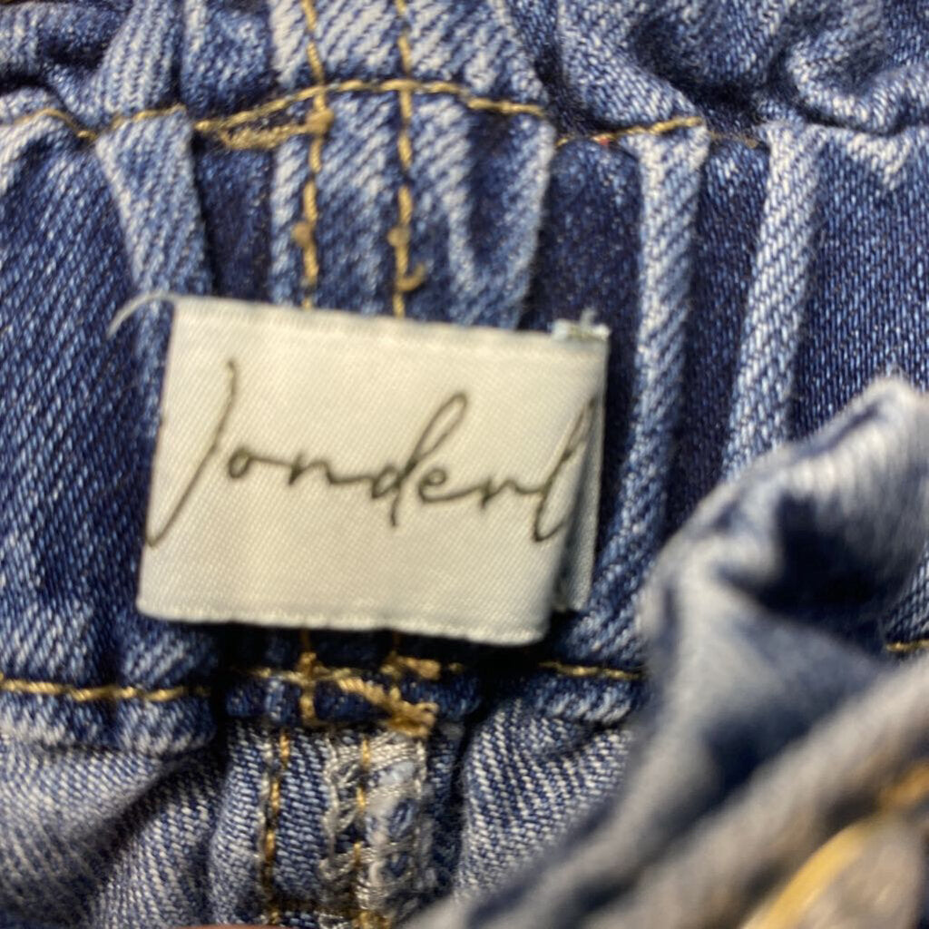 CROPPED WIDE LEG JEANS