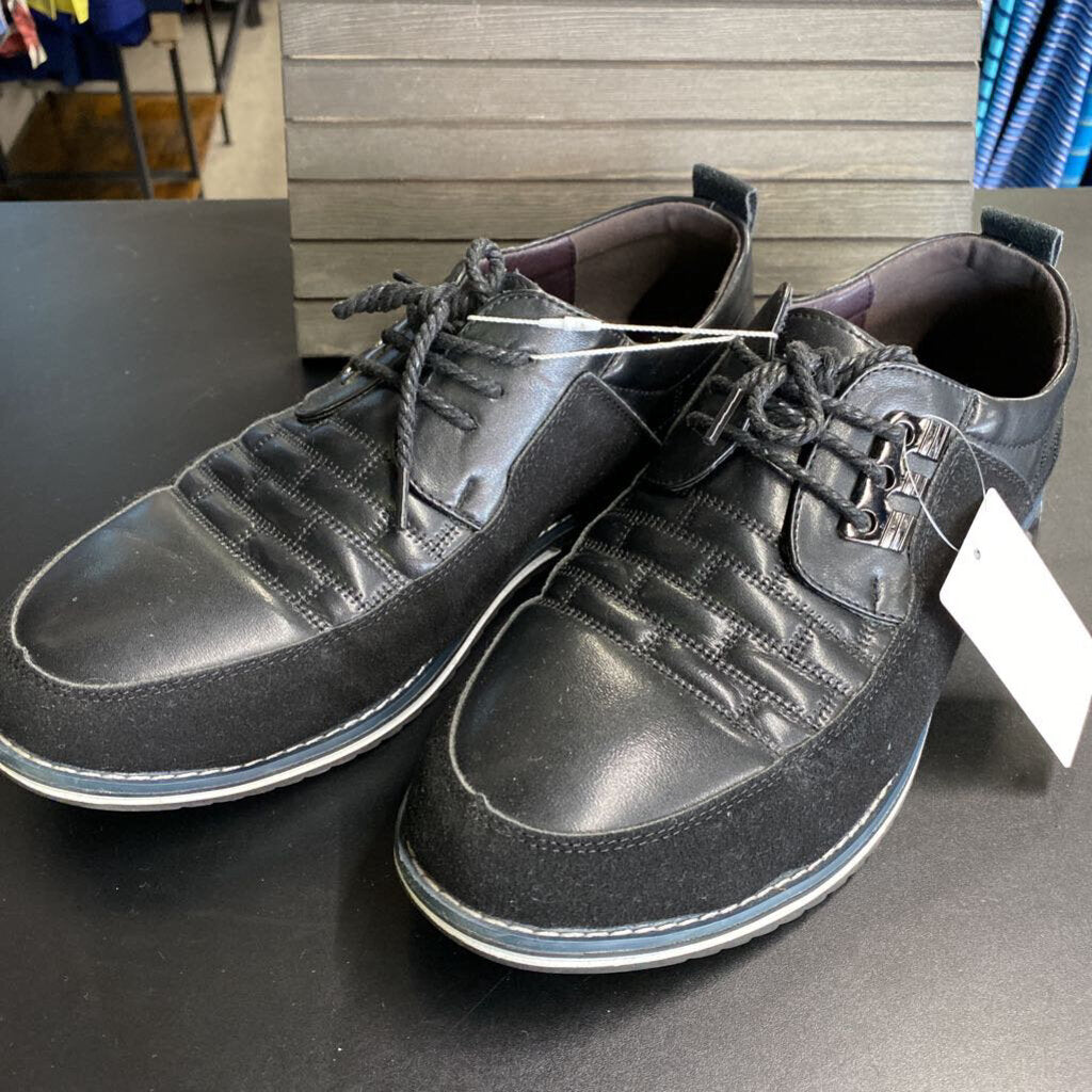 BLACK LACE UP DRESS SHOE