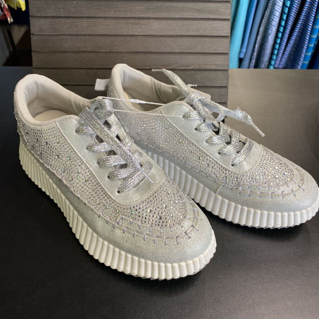 *LADIES RHINESTONE TENNIS SHOE