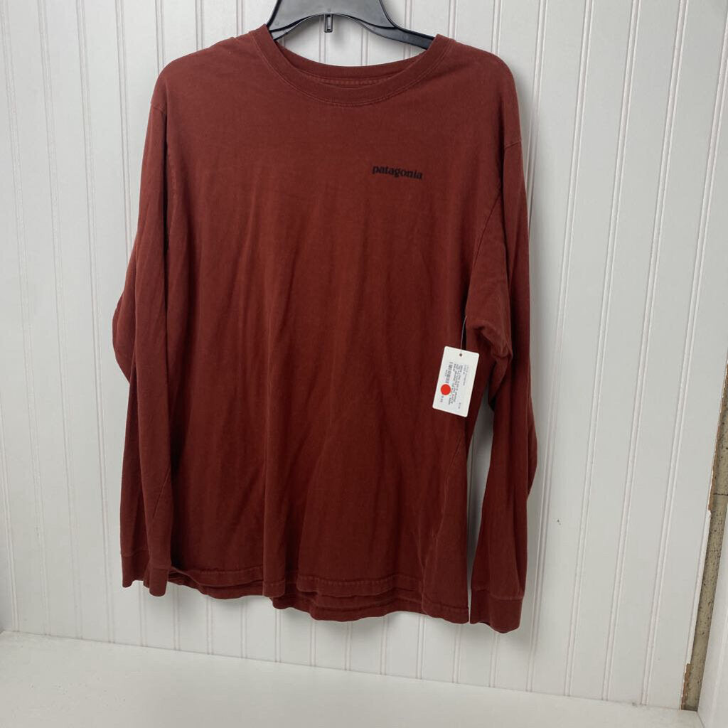 LONG SLEEVE KNIT GRAPHIC TEE