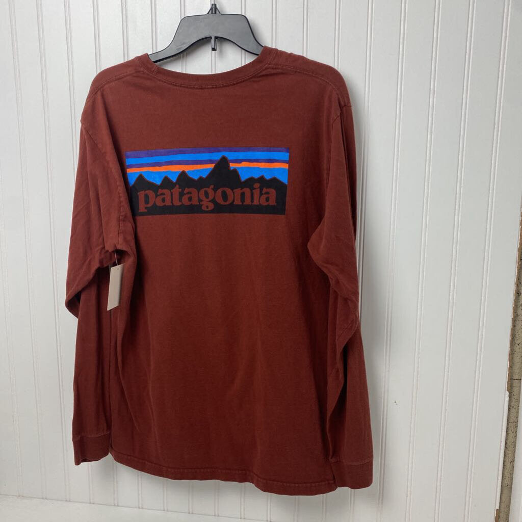 LONG SLEEVE KNIT GRAPHIC TEE