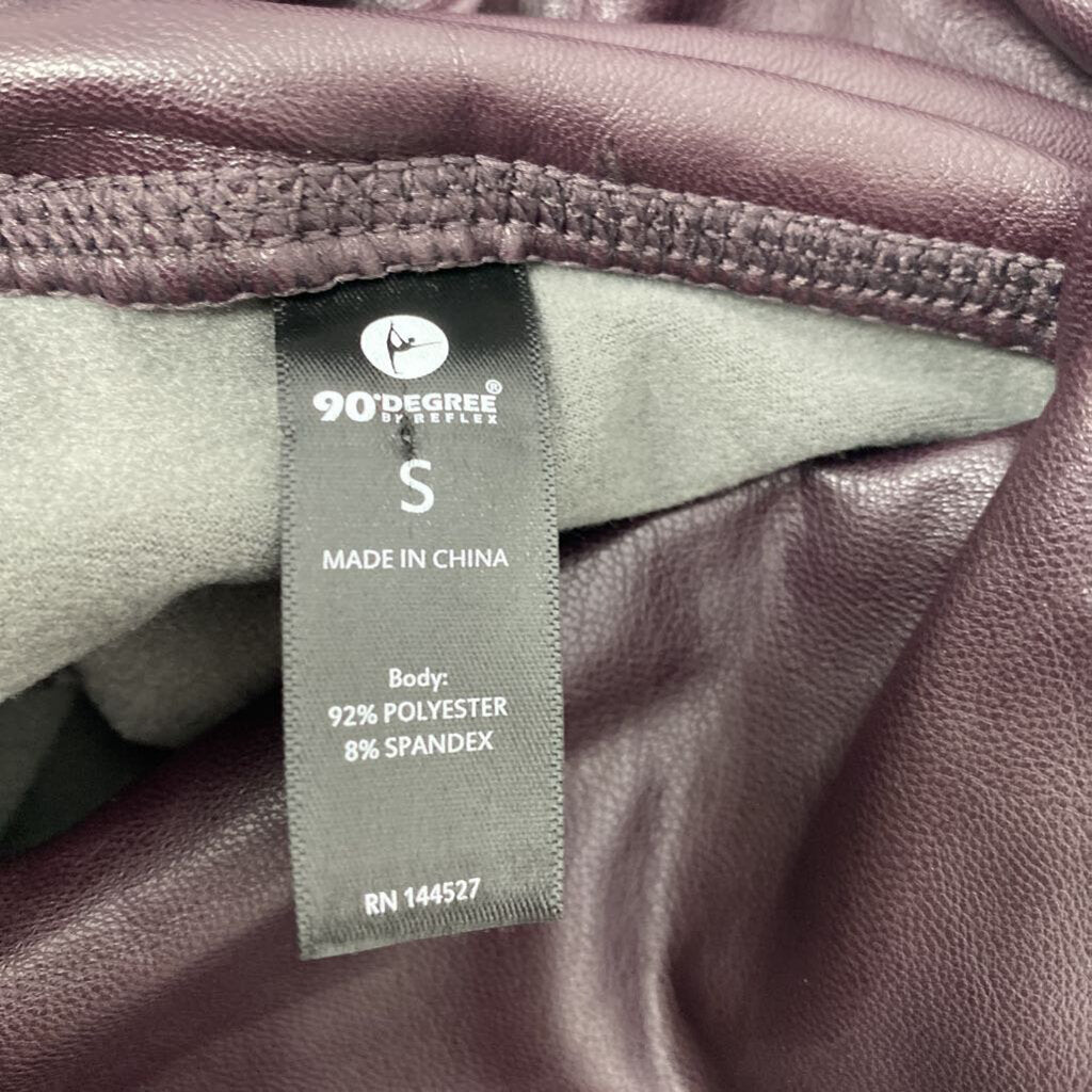 PLEATHER LEGGINGS