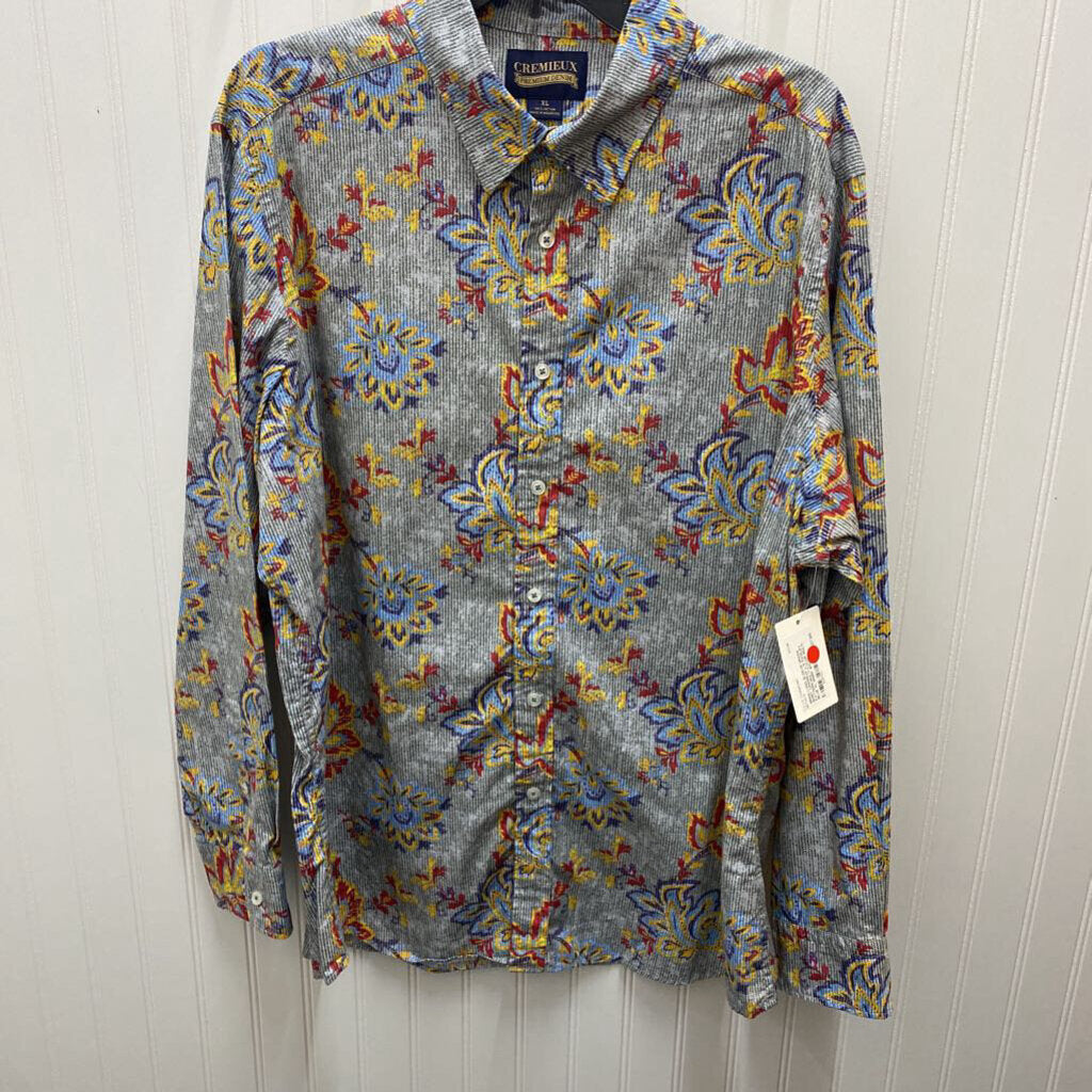 L/S PAISLEY PATTERN MULTI COLOR