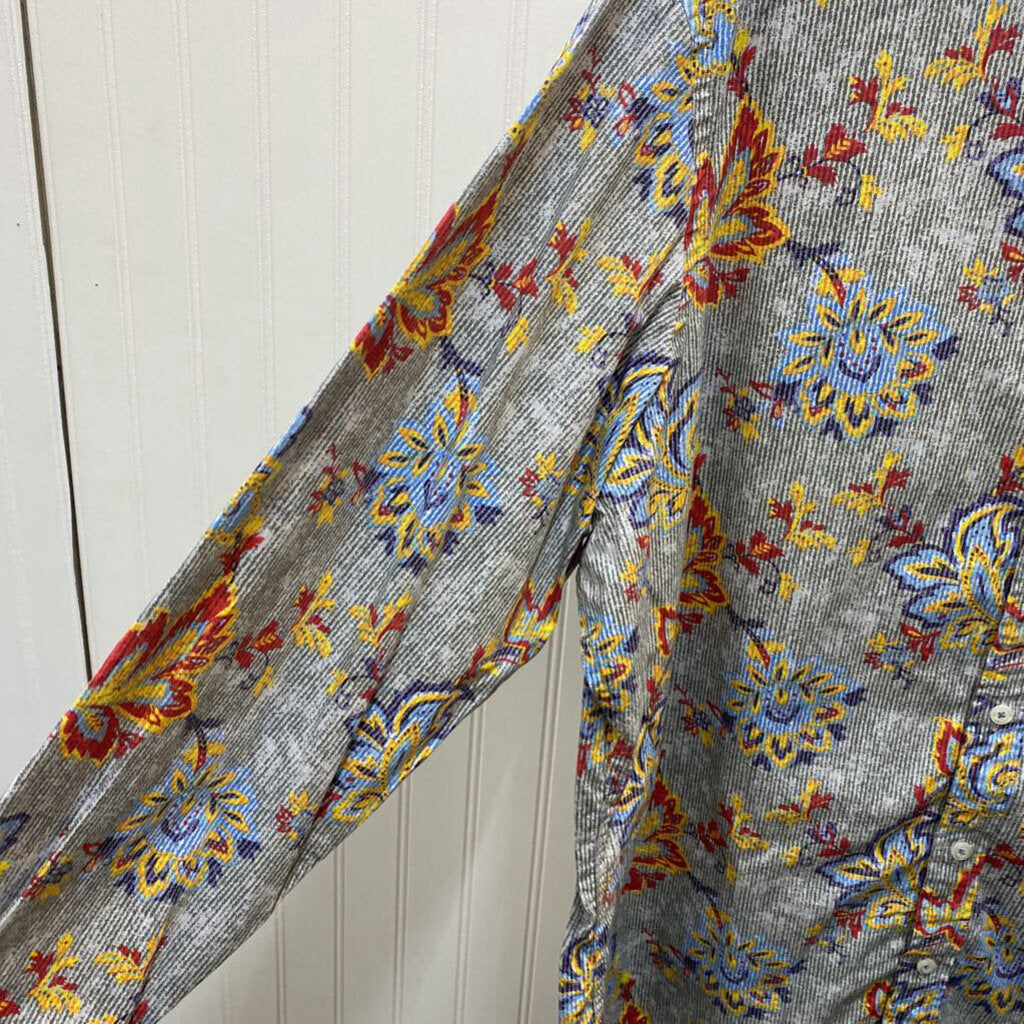 L/S PAISLEY PATTERN MULTI COLOR