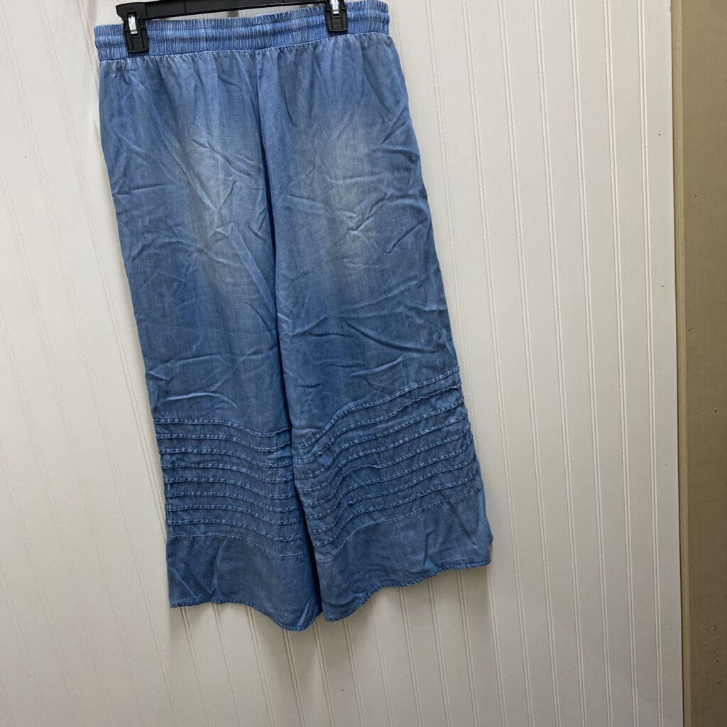 DRAWSTRING PLAZO PANTS