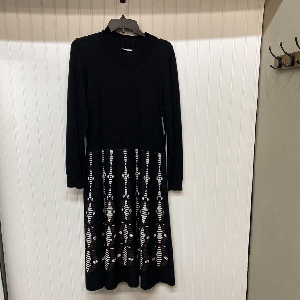 MOCK T NECK DRESS