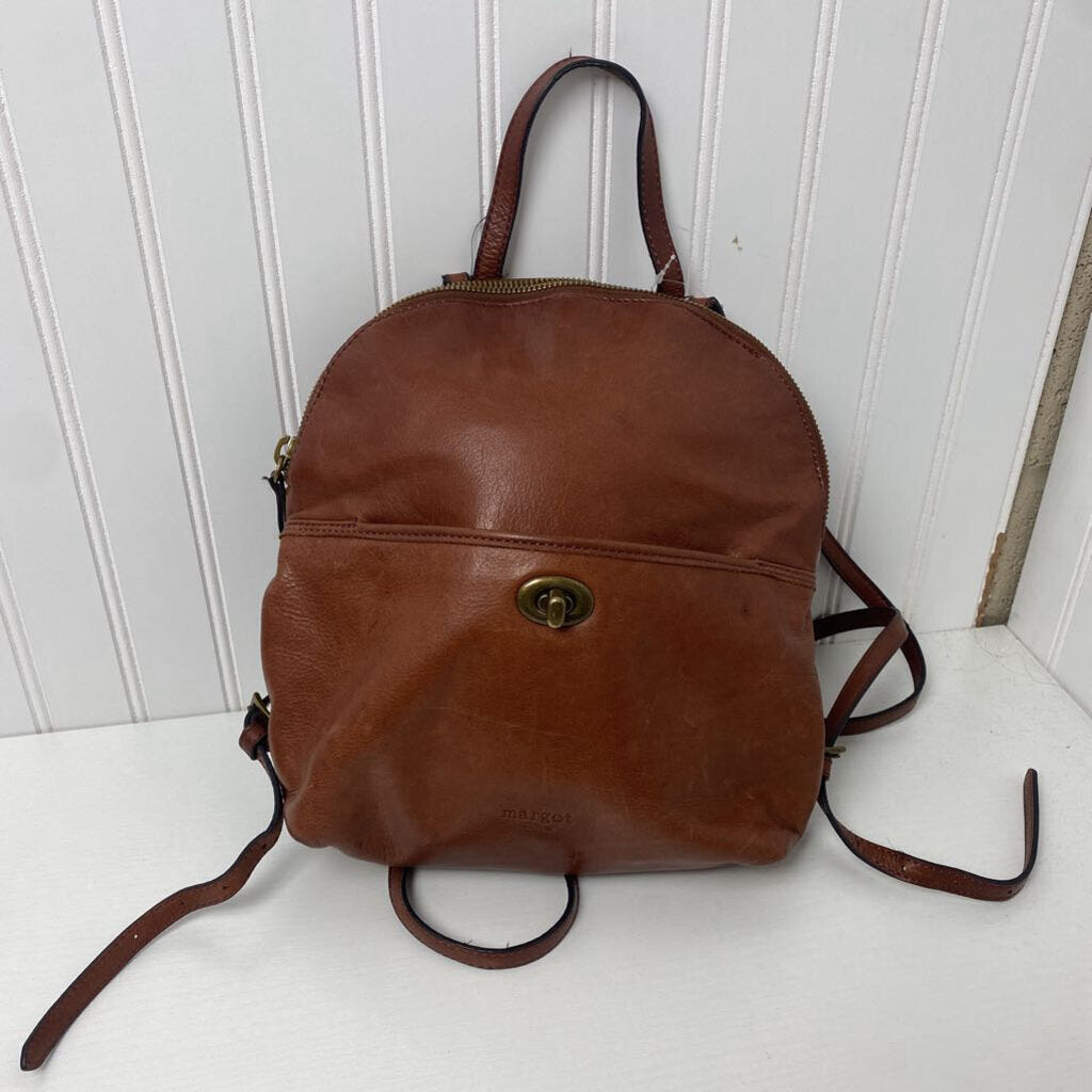 LEATHER BACK PACK PURSE