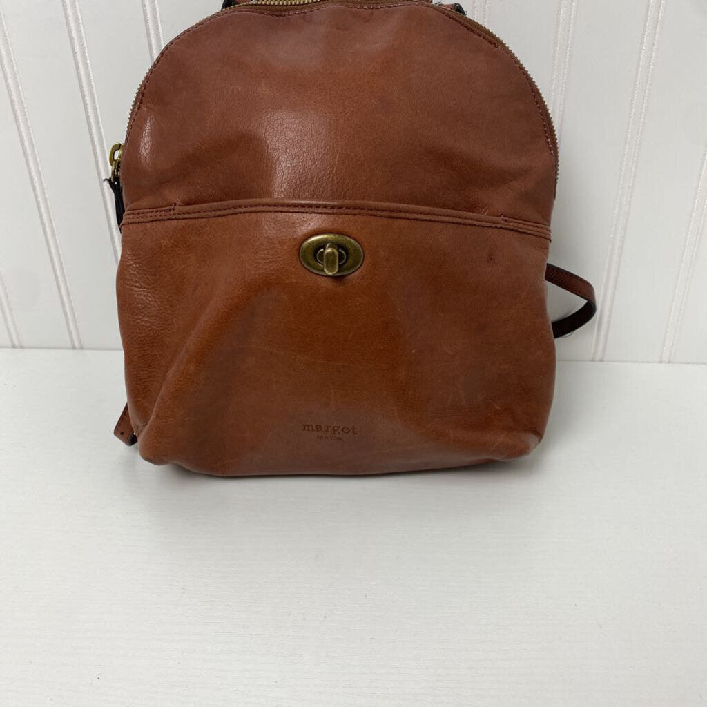 LEATHER BACK PACK PURSE