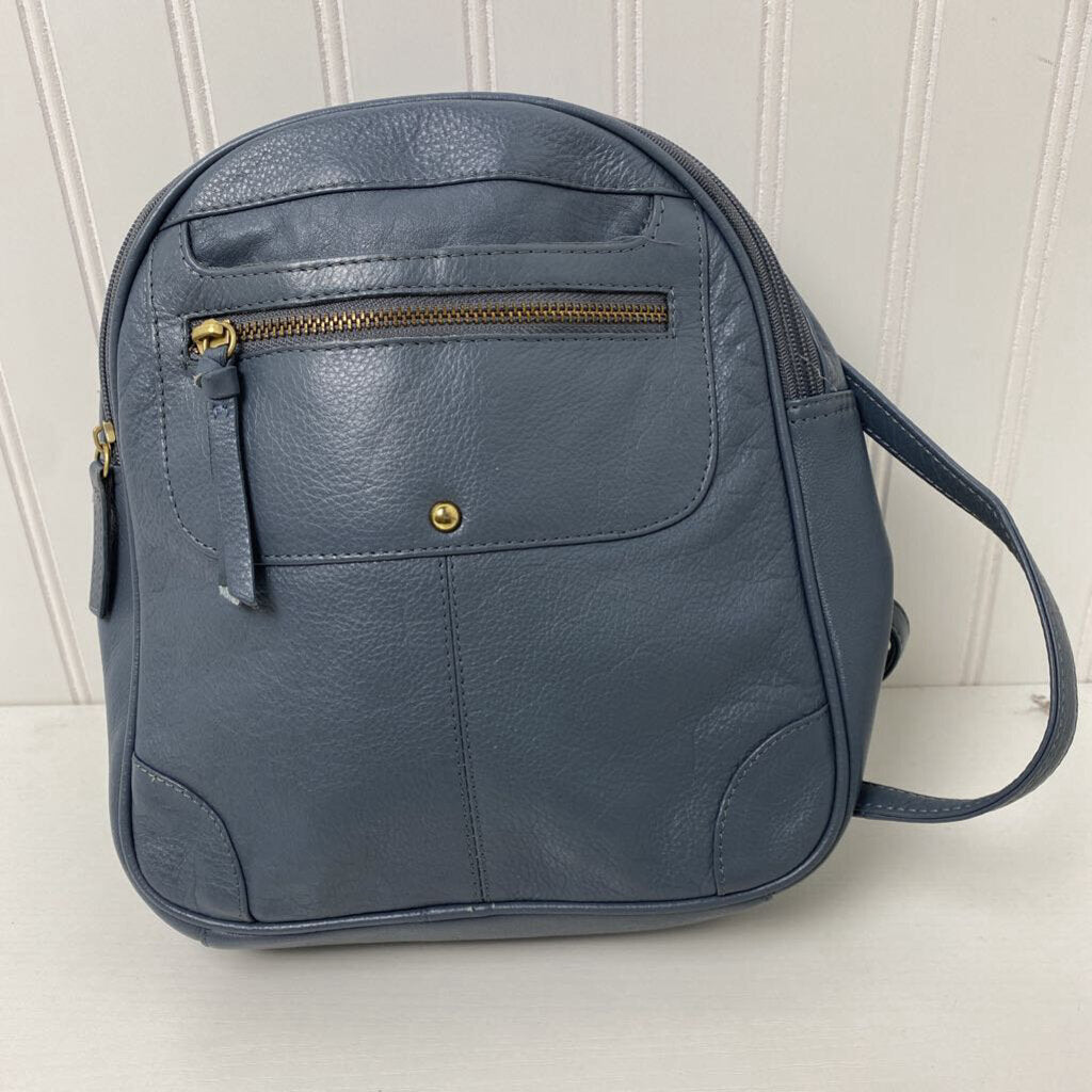 LEATHER BACK PACK PURSE