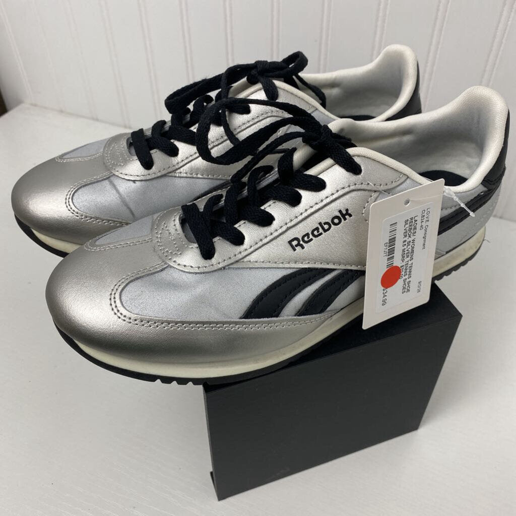 SILVER TENNIS SHOES